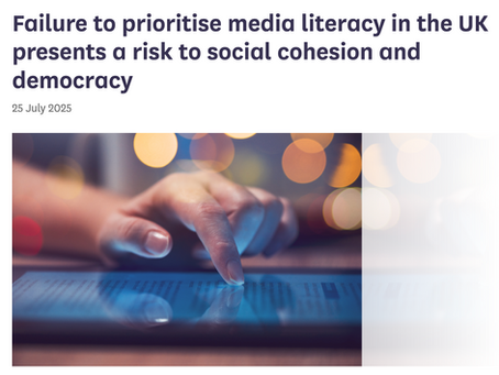 The MEA's Response to the House of Lord's Inquiry into Media Literacy