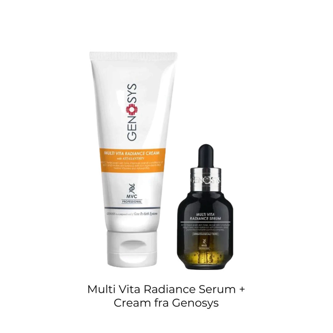 Multi Vita Radiance Serum + Cream fra Genosys