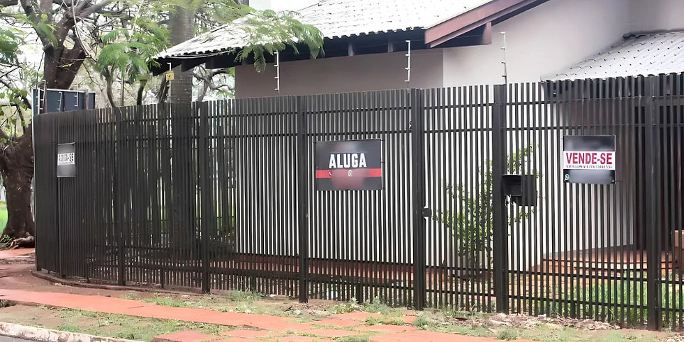 Placas de aluga-se e vende-se