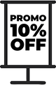ícone banner de promoção