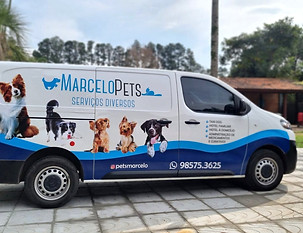 carro adesivado petshop