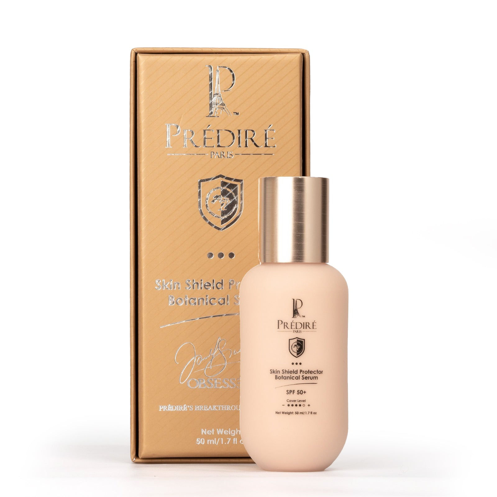 Predier Paris Everyday Care Skin Shield Protector Botanical Serum SPF 50+