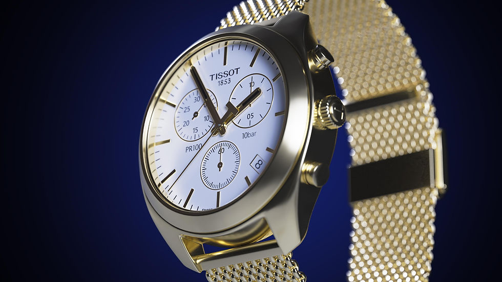 Watch Gold 3D Imagery