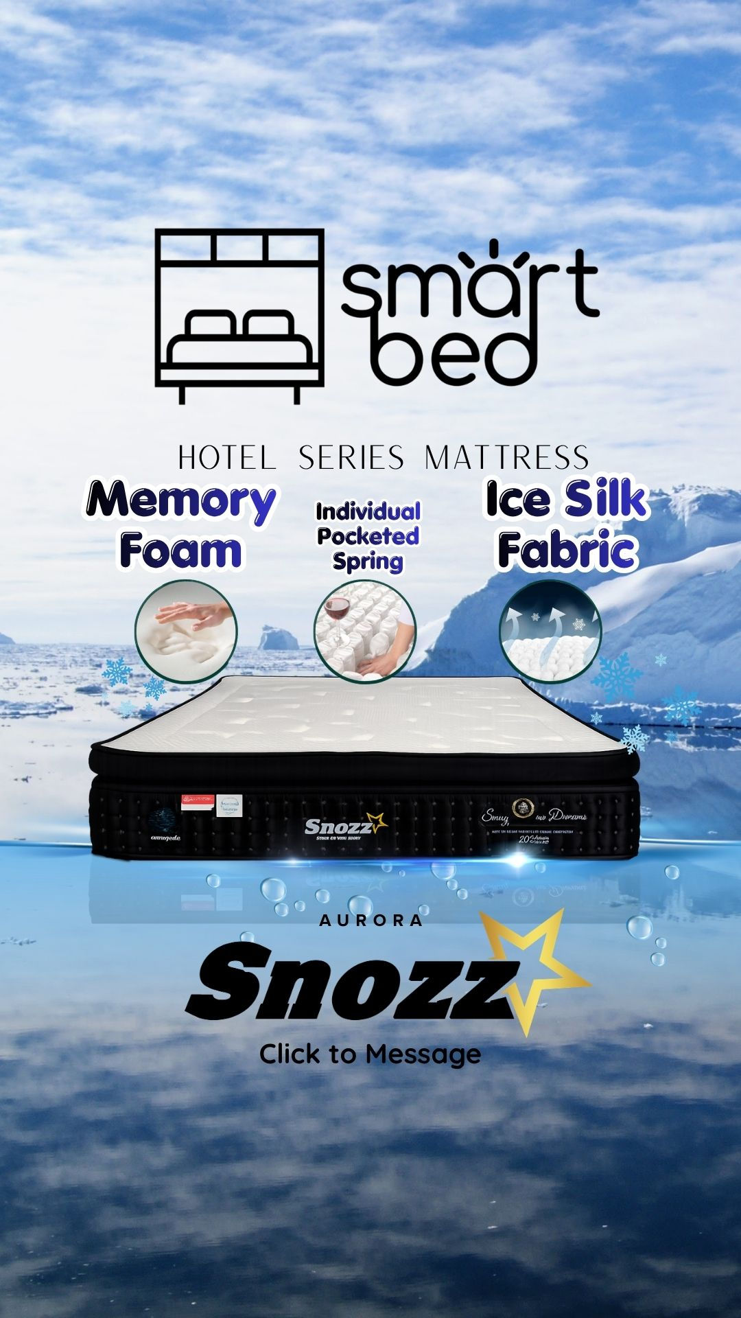 Snozz Mattress l Aurora
