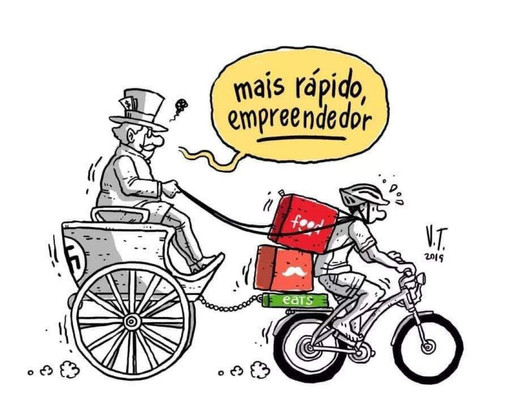 SOBRE AS MENTIRAS DO EMPREENDEDORISMO: AS MOBILIZAÇÕES DE ENTREGADORES E ENTREGADORAS VIA APLICATIVO