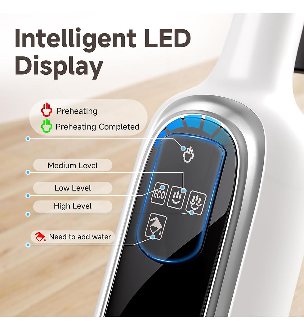 Thumbnail: 12-in-1 Steam Mop, Detachable Handheld Steam Cleaner