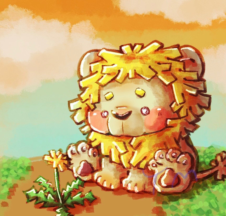 ダンデライオン| フリーアート | リプロール