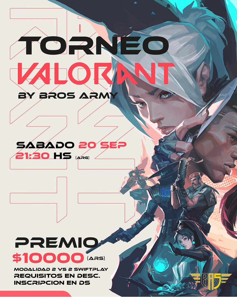 TORNEO VALORANT 2v2 by Bros Army