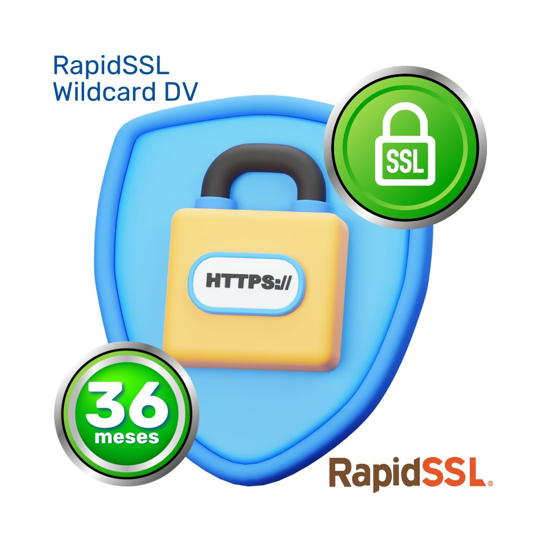 Certificado RapidSSL Wildcard DV - 36M