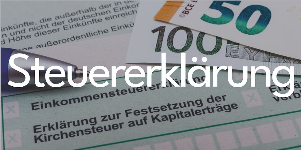 Steuererklärung