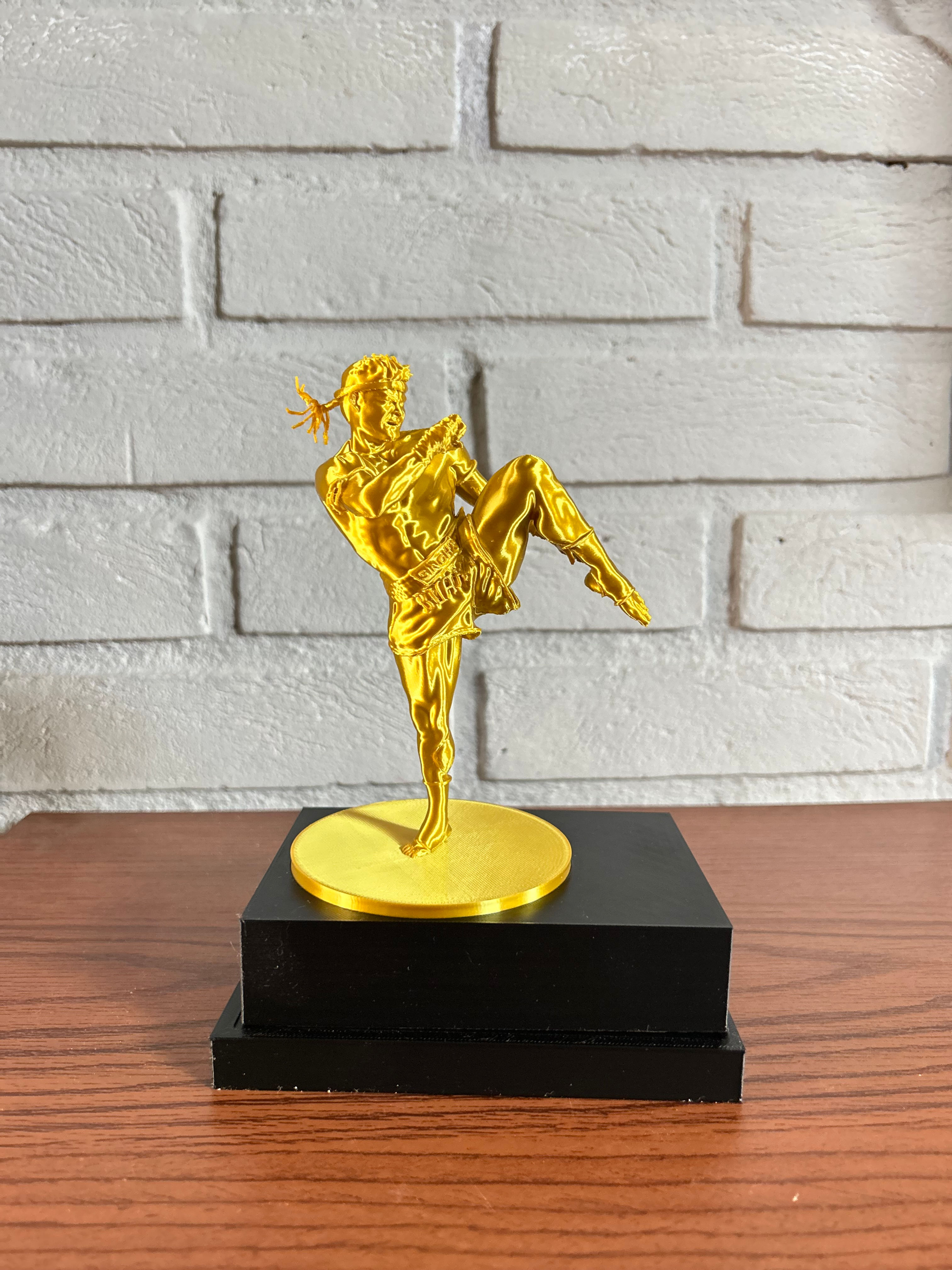 ESCULTURA MASCULINA MUAY THAI