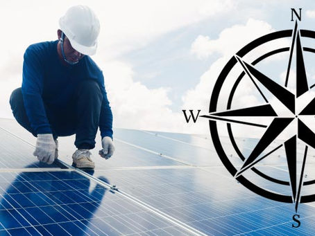 Các tấm pin mặt trời nên quay về hướng nào?