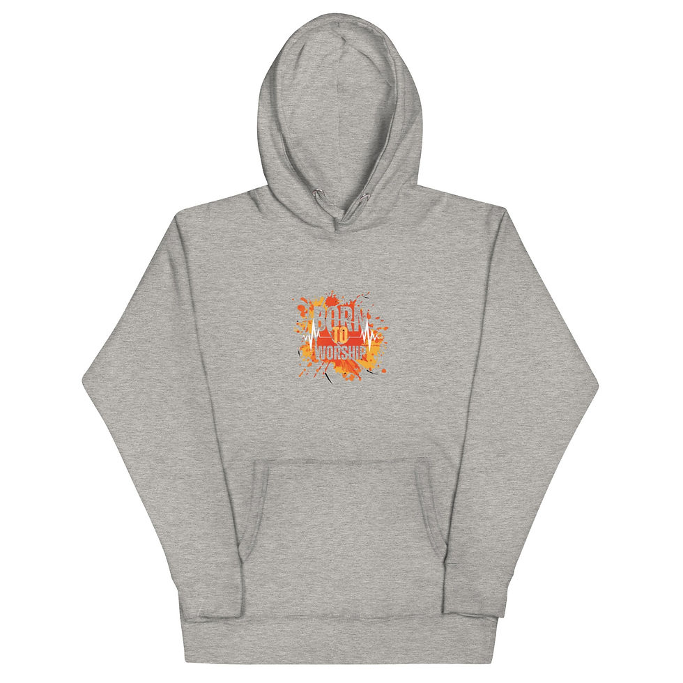Thumbnail: Born To Worship Unisex Hoodie