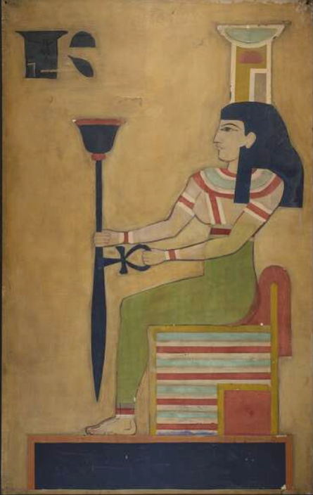 ISIS painted by Moina MacGregor Mathers