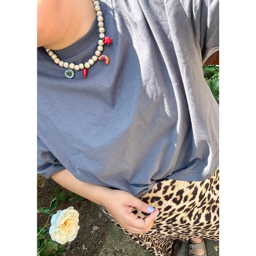 Miniatura: Collar picnic tropical