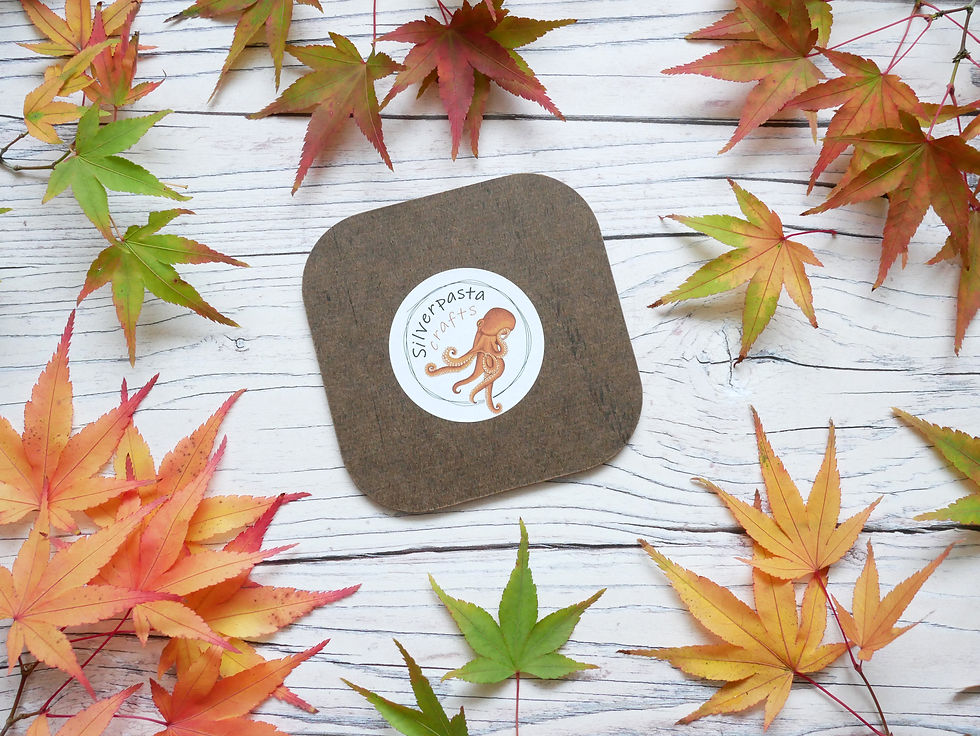 Thumbnail: Cockatiel illustrated coaster by Silverpasta Crafts