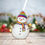 Thumbnail: Rainbow Snowperson Tree Decoration