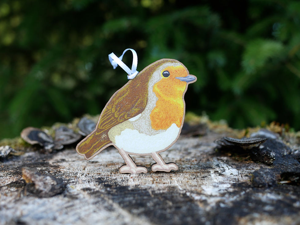 Thumbnail: Made from sustainable wood and recycled ribbon