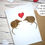 Thumbnail: Valentine's day pygmy shrew card made from recycled paper illustrated by Silverpasta Crafts