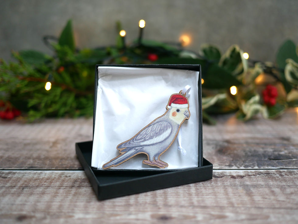 Thumbnail: Cockatiel Tree Decoration