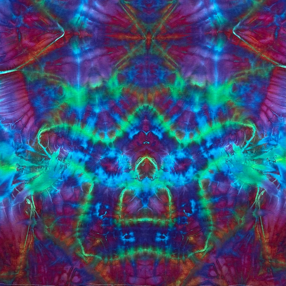 Thumbnail: Ron Star - 2XL, hand-dyed fiber reactive tie dye by Brent Walker