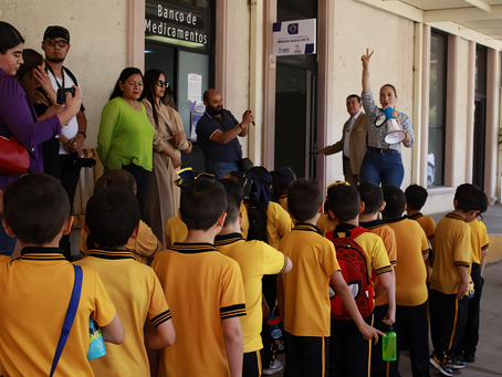 Niños de primaria visitan la Presidencia Municipal y aprenden sobre el servicio público