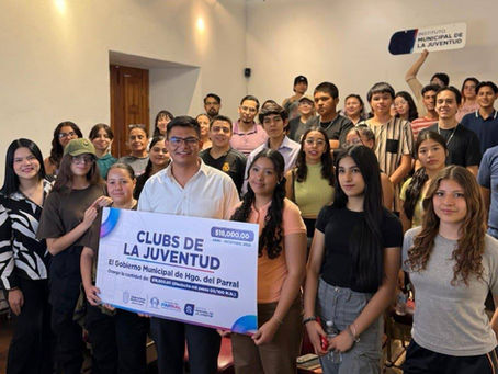 Apoyan al liderazgo juvenil con entrega de recursos económicos