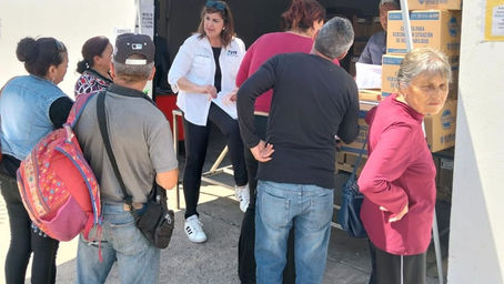 El Gobierno de Parral comienza entrega de apoyos alimentarios a grupos prioritarios