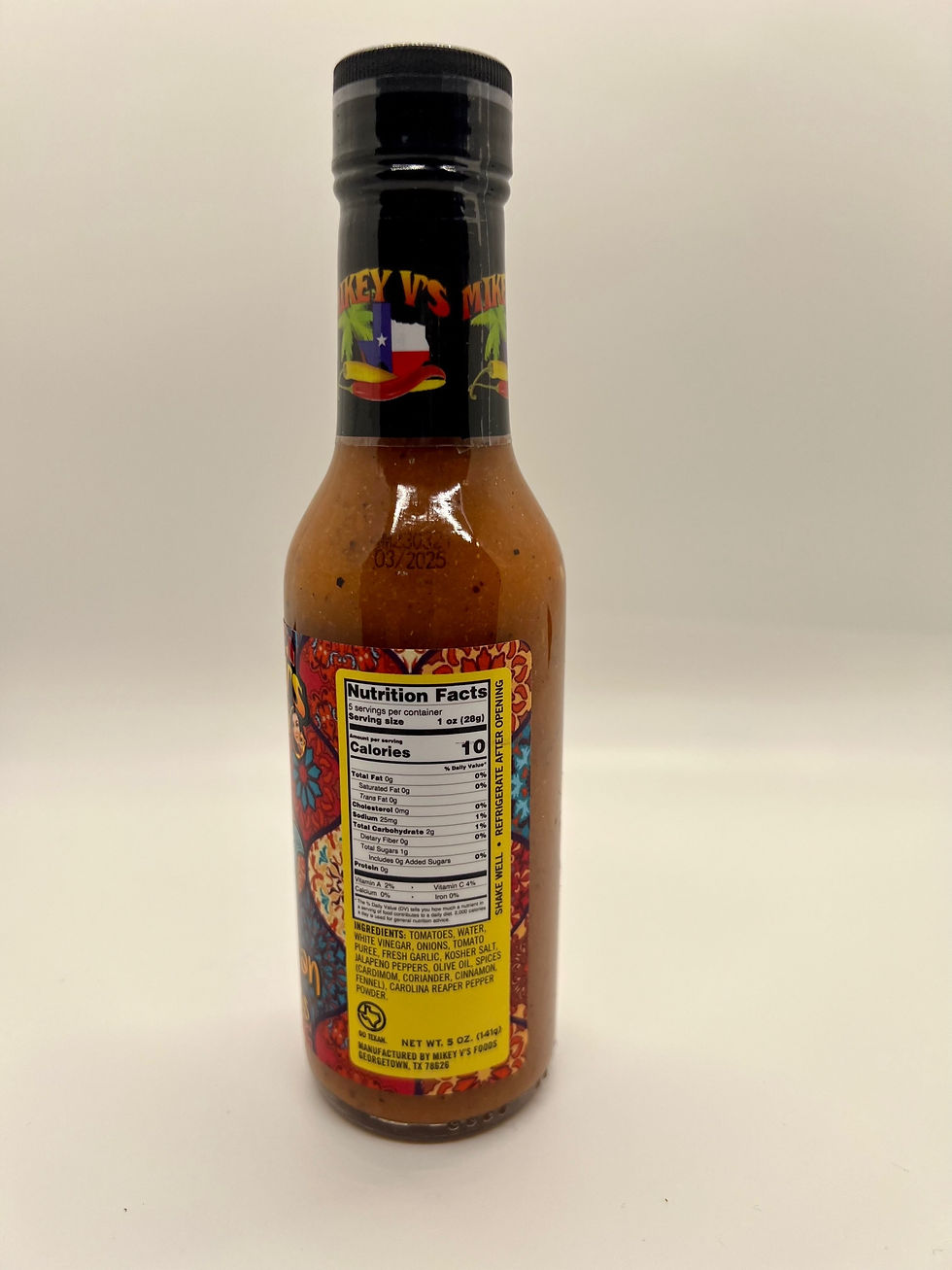 Thumbnail: ingredients label for moroccan maddness hot sauce