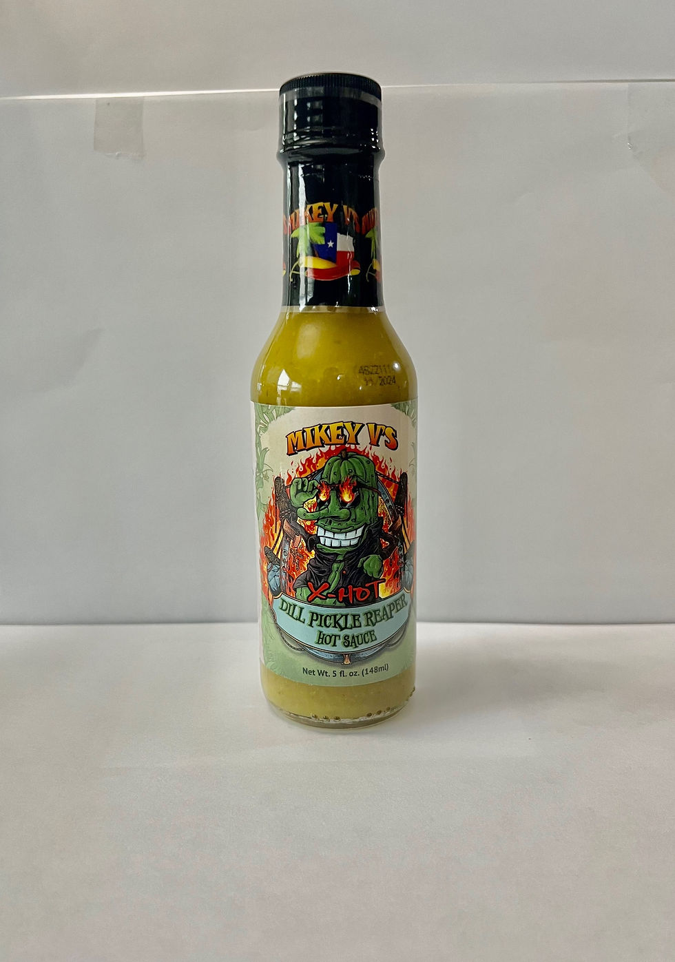 Thumbnail: reaper pepper dill pickle hot sauce bottle