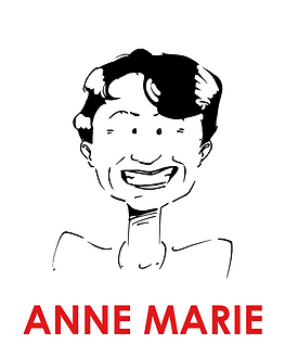 Portrait dessin de Anne-Marie
