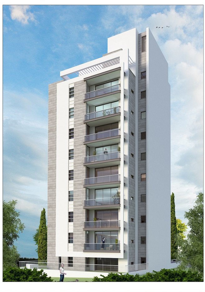 חזית קדמית לרחוב בעל הנס