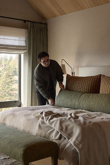 Portrait of Ethan Charles Greenfeld, principal designer of Los Angeles based Interior Design Firm Ethan Charles Design.