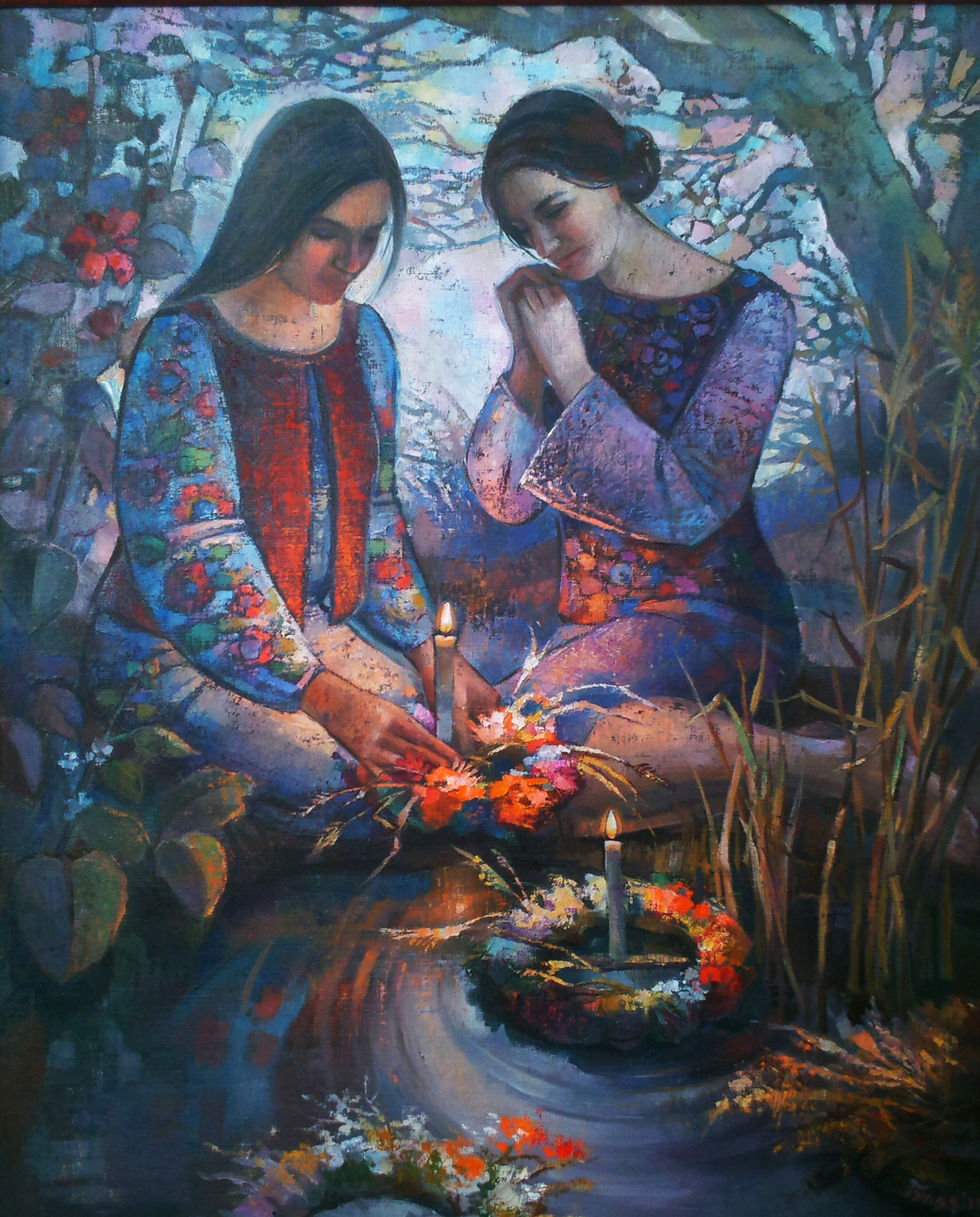 Spark of hope, oil on canvas, 93Х75cm