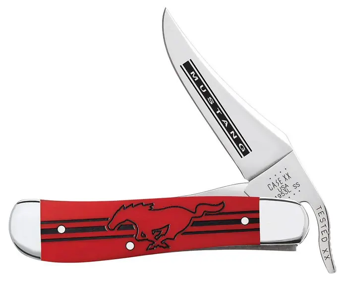 Case 14333: Ford Embellished Smooth Red Synthetic RussLock®