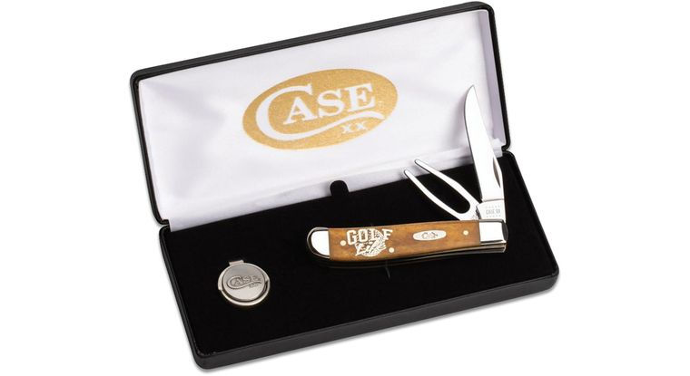 Case 27820: Golfers Tool Gift Set Smooth Antique Bone