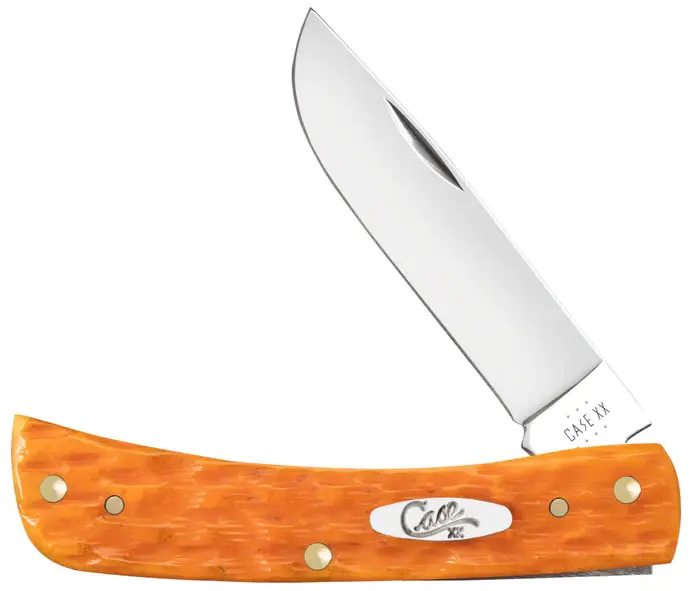 Case 26564: Peach Seed Jig Persimmon Orange Bone Sod Buster Jr®