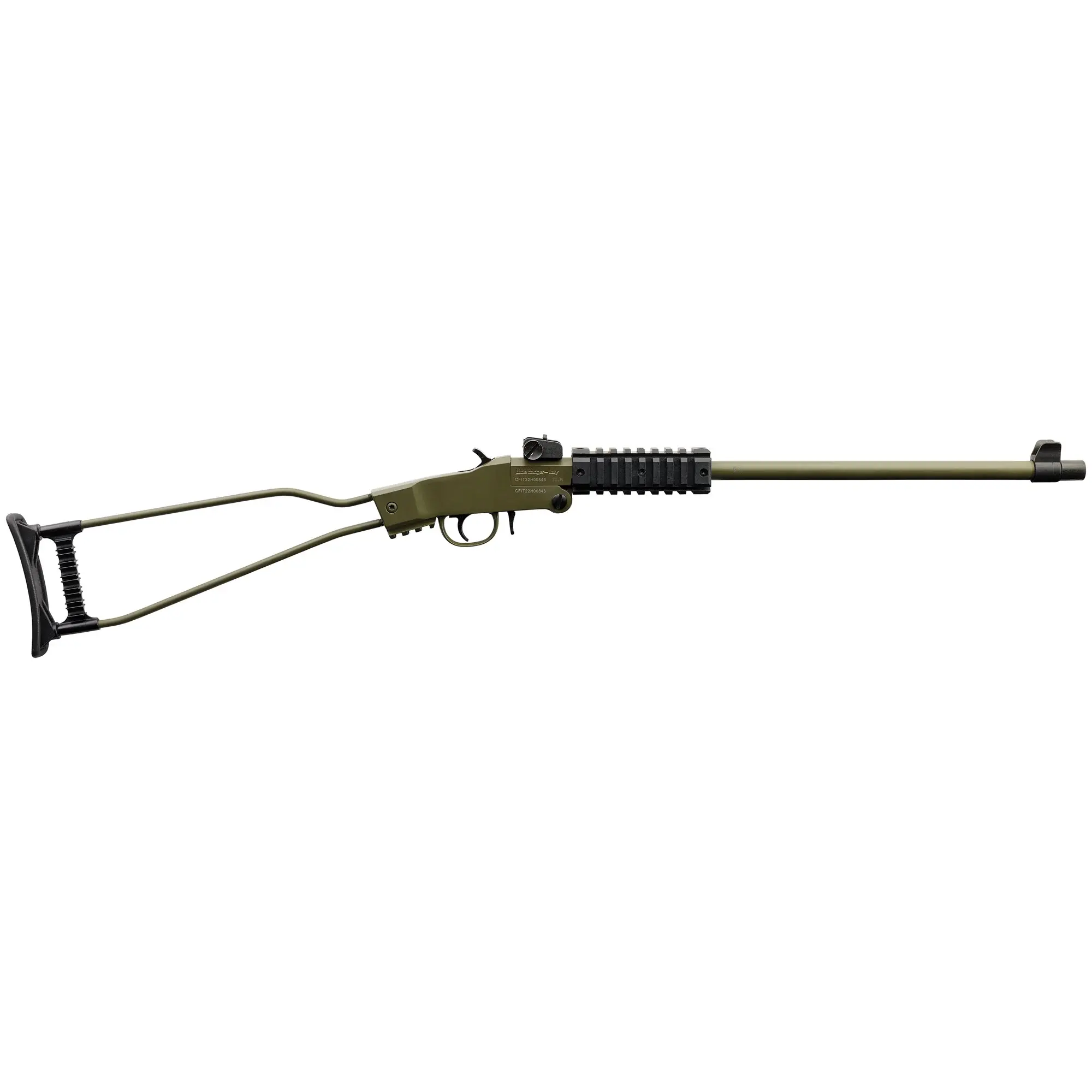 Chiappa Single Shot Little Badger OD Green; .22 LR; 16.5" Barrel
