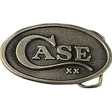 Case 00934: Brass Finish Oval Belt Buckle