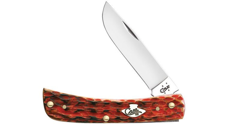 Case #27051: Burnt Salmon Bone Sod Buster Jr