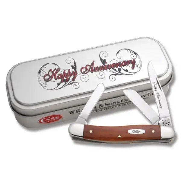 Case 25670: Chestnut 'Happy Anniversary' Medium Stockman