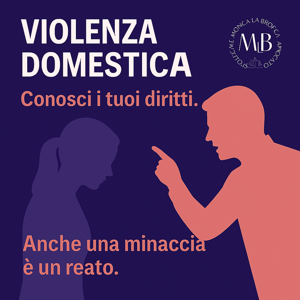 Violenza domestica! Cosa fare.