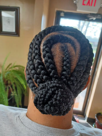large cornrows (back)