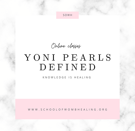 yoni pearl definitions