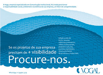 Anúncio Vogal Edição e Artes de Livros
