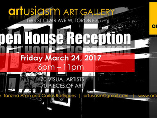 Artusiasm Open House Reception!