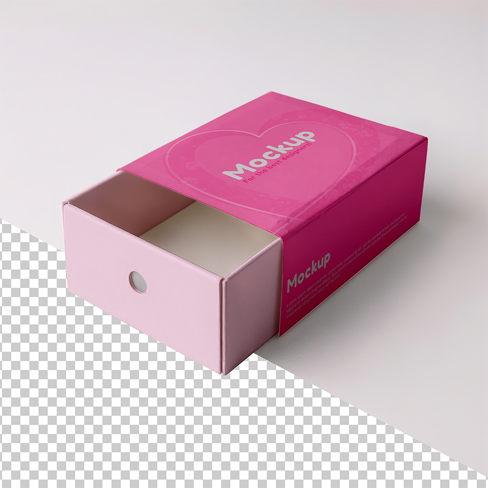 Drawer box mockup