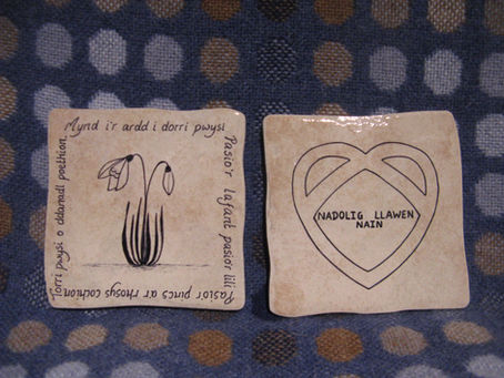 Original ceramic coasters with a message!