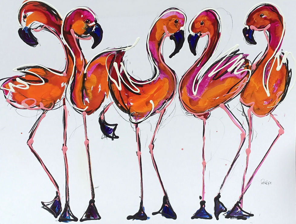 Flamingos