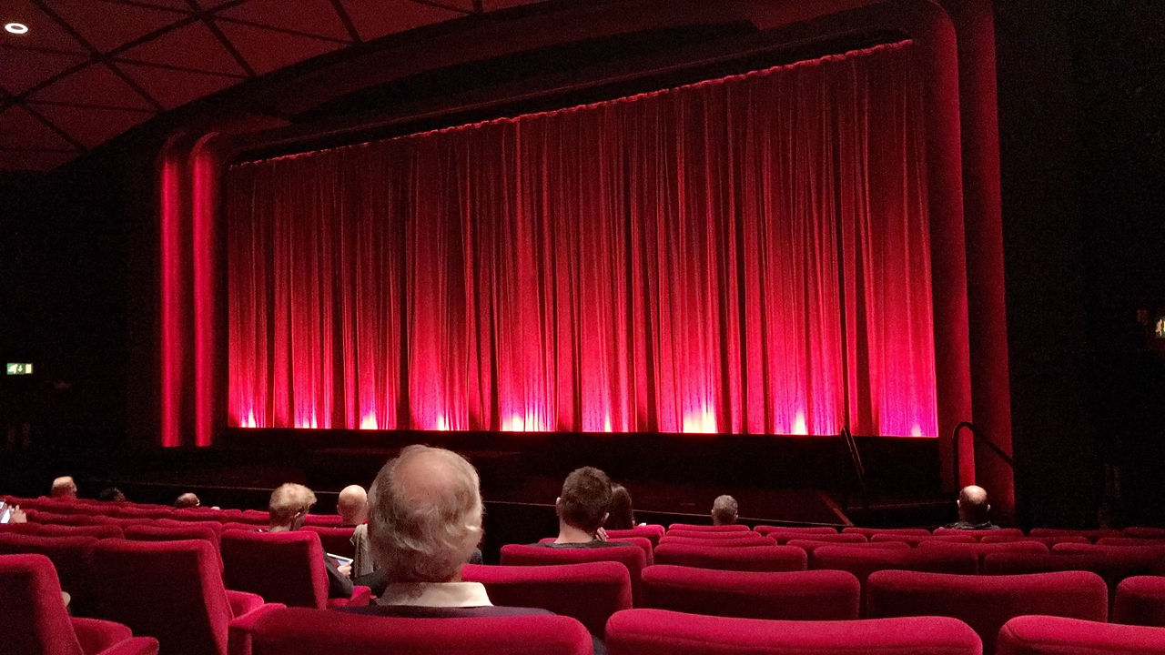 Inside the theatre, watching being17